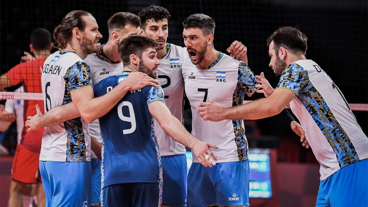 Cuándo jugará la Selección Argentina en vóleibol ante Italia