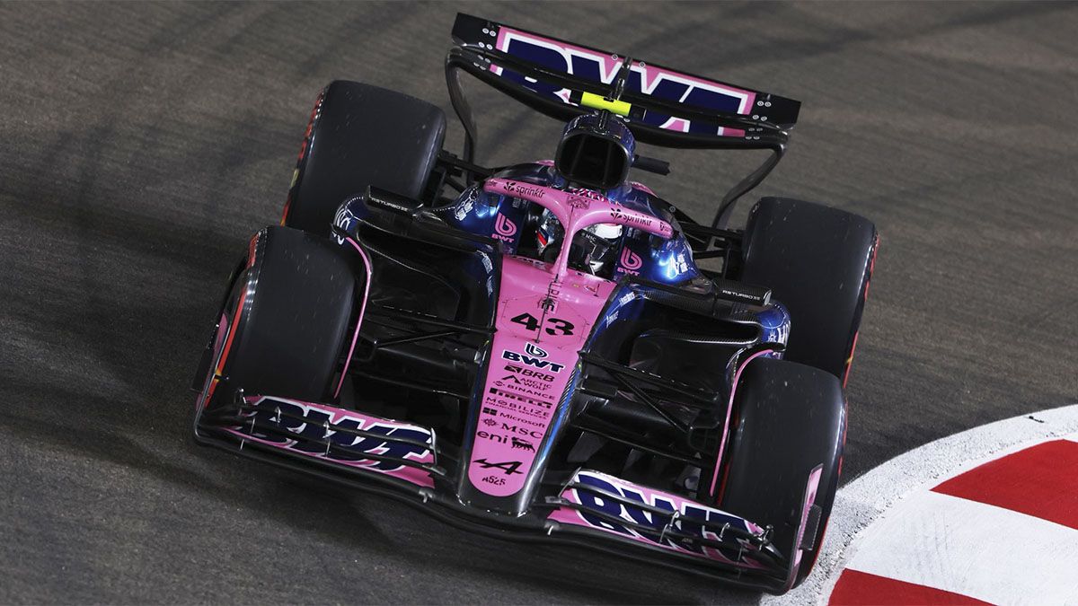 Franco Colapinto terminó 16º en el GP de Singapur de Fórmula 1.