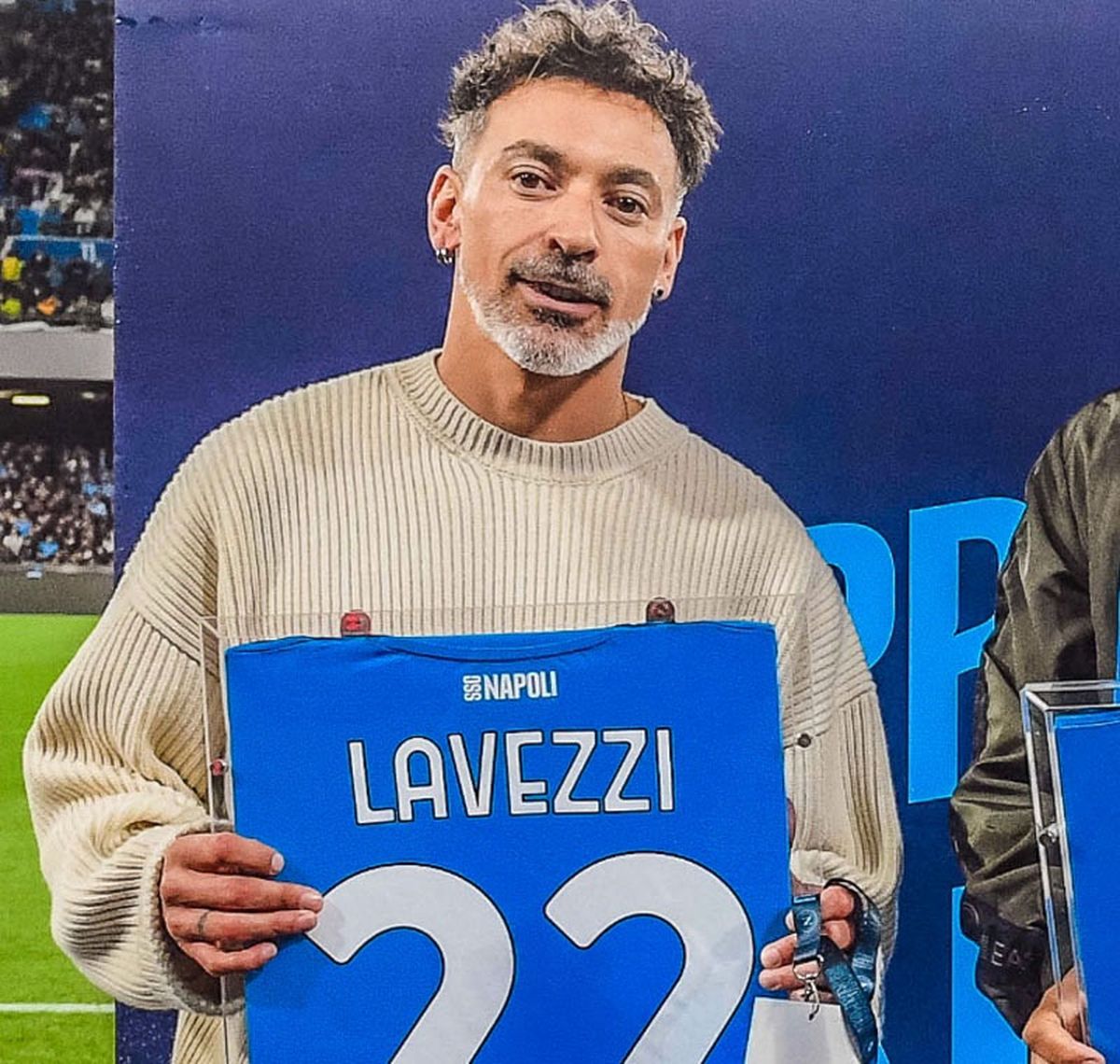 Lavezzi jugó en el Napoli.