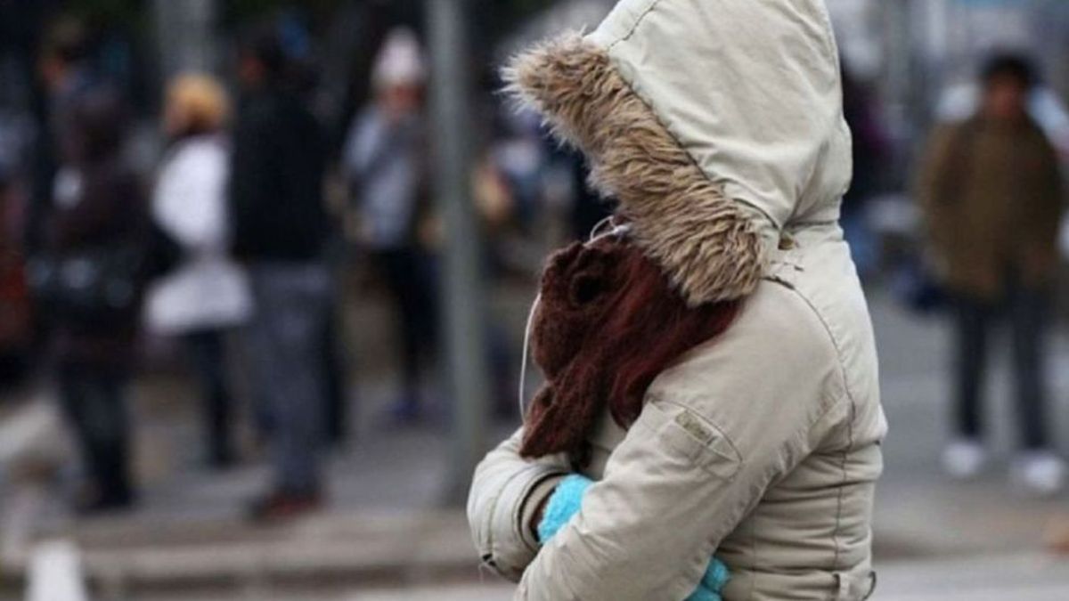 Mucho frío en la calle y un fenómeno que no se puede evitar