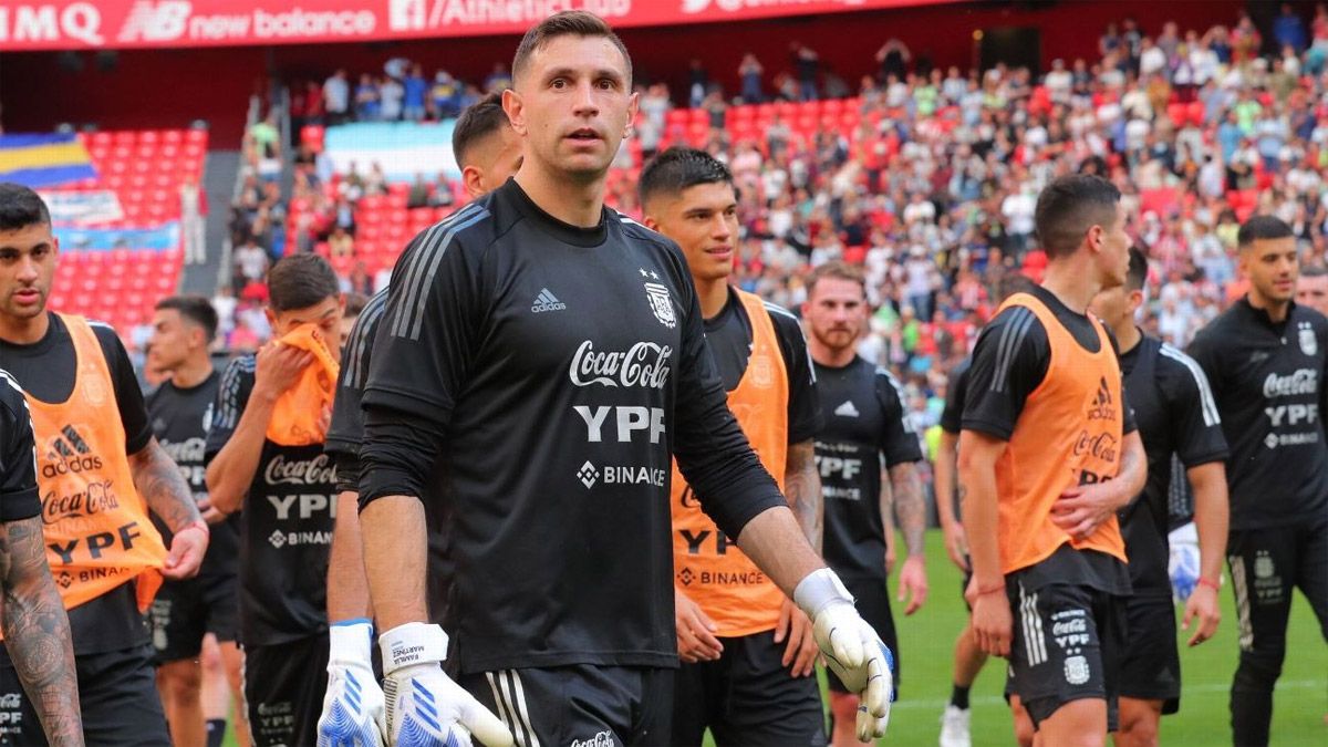 El Dibu Martínez está más que emocionado con la chance de jugar el Mundial Qatar 2022 con la Selección argentina.