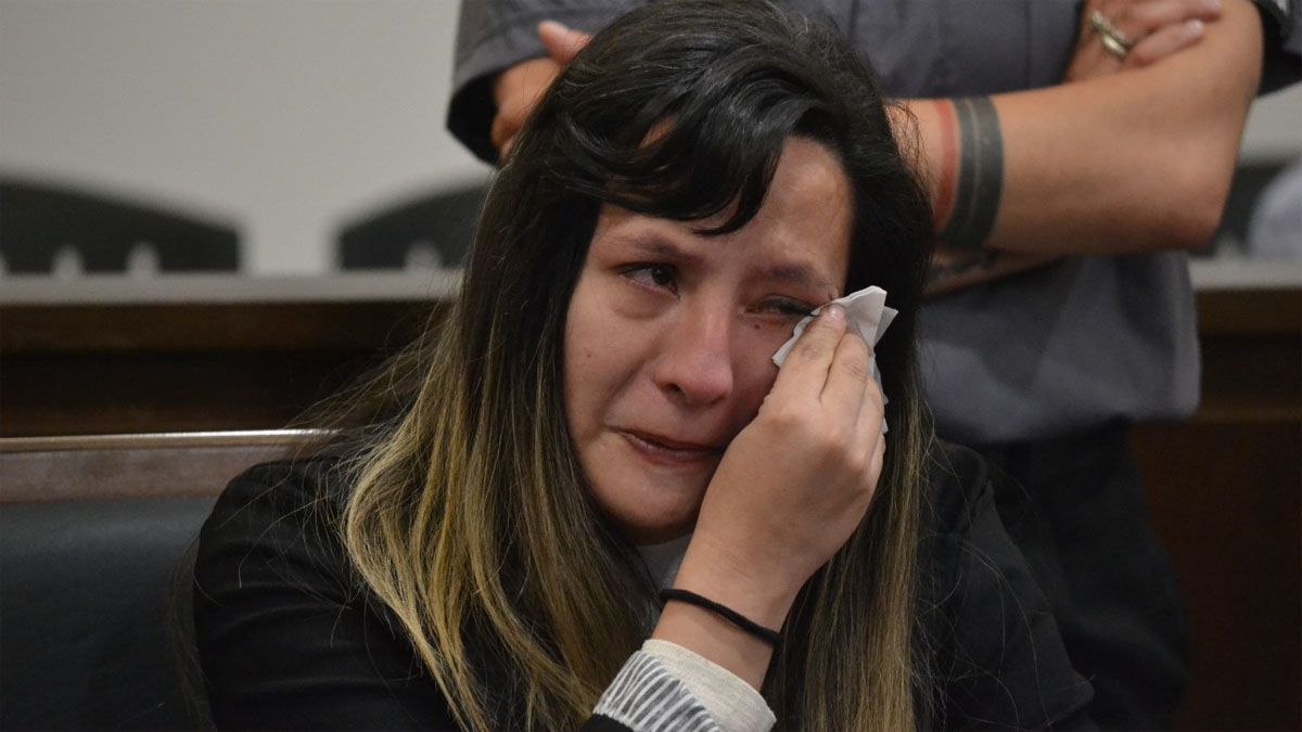 Karen Oviedo decidió declarar y contar, según ella, cómo fueron los hechos.