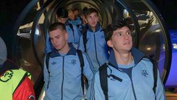 La Selección argentina ya está en el país.