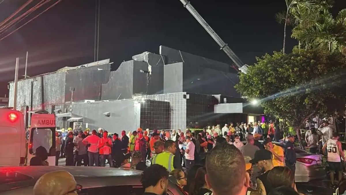 Tragedia en un boliche: se derrumbó el techo de una disco y hay 44 muertos