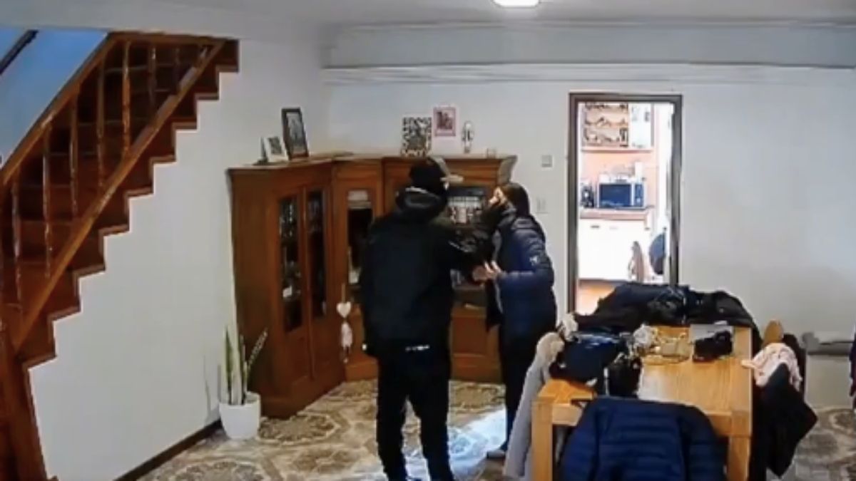 El robo quedó filmado en Mar del Plata.