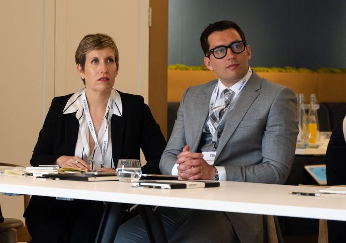 El gobernador Cornejo se reunió con autoridades de una empresa líder del mercado mundial del cobre