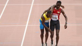 Todos hablan del gesto solidario que se vivió en el Mundial de Atletismo