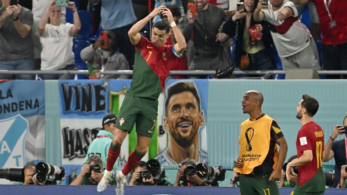 Portugal y Cristiano Ronaldo arrancaron triunfales en el Mundial Qatar 2022