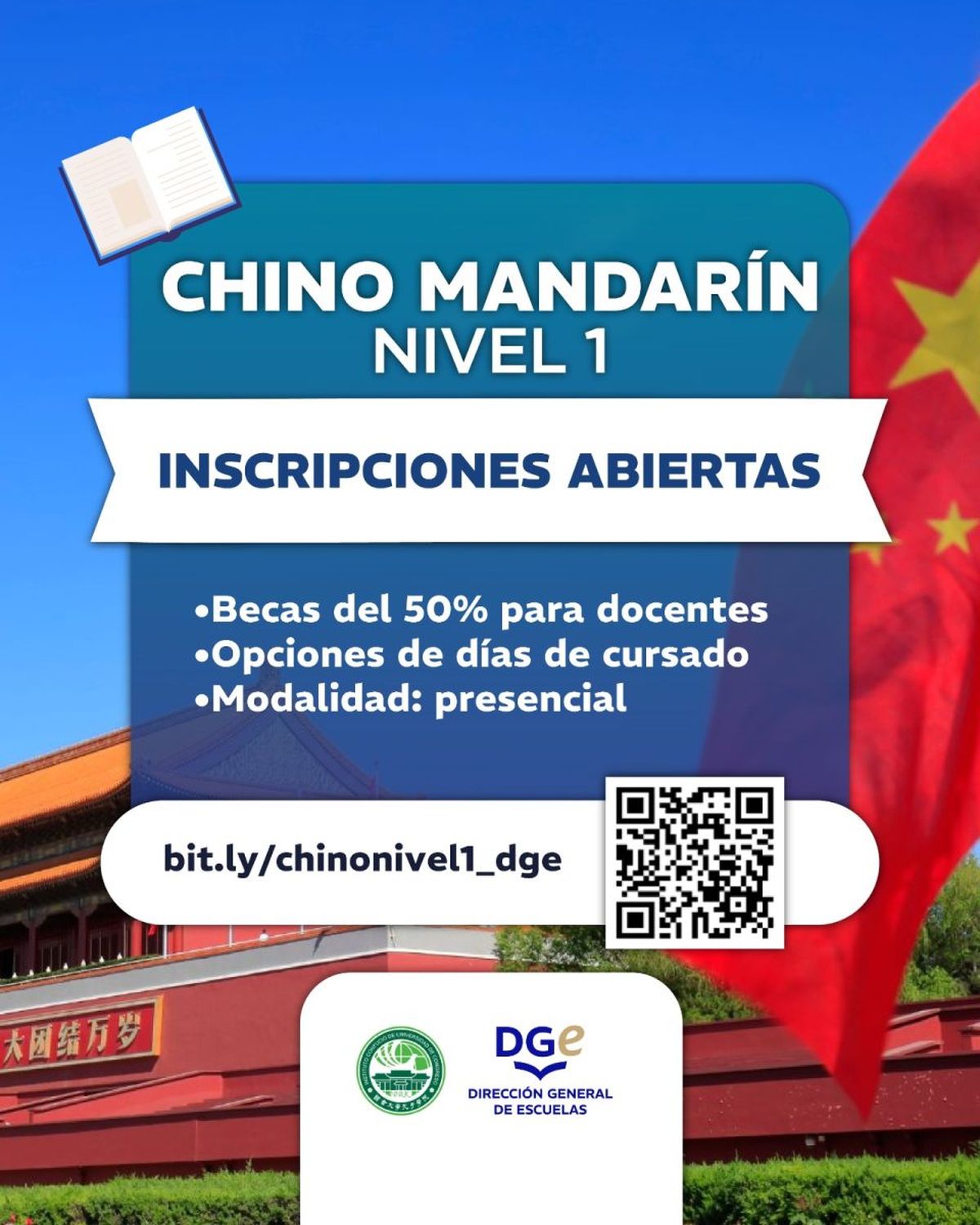Abrieron las inscripciones para docentes que quieran aprender chino mandarín en Mendoza. Abrieron las inscripciones para docentes que quieran aprender chino mandarín en Mendoza. 