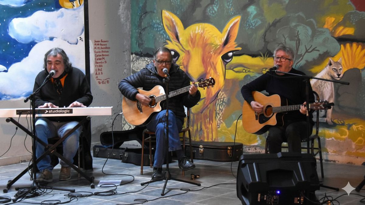 Marcelo López, Claudio Brachetta y Roberto Fiat. Tour de los Bares. Marcelo López, Claudio Brachetta y Roberto Fiat. Tour de los Bares.