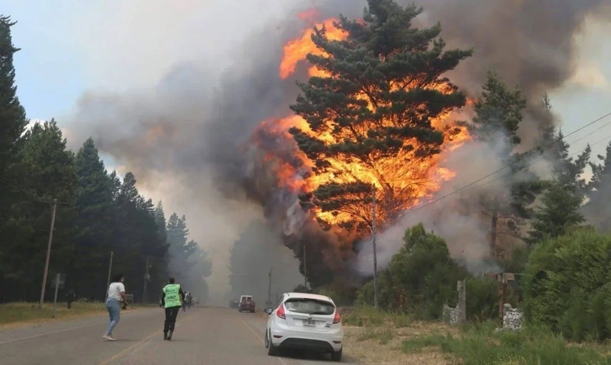 Los incendios en Epuyén