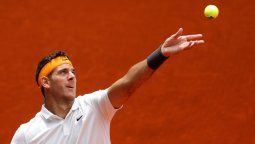 Juan Martín del Potro se instaló en los octavos de Roma