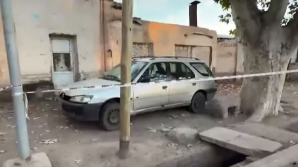 Así quedó uno de los vehículos involucrados en el accidente. Así quedó uno de los vehículos involucrados en el accidente.