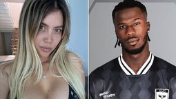 Se filtró la primera de seis fotos de Wanda Nara engañanado a Mauro Icardi