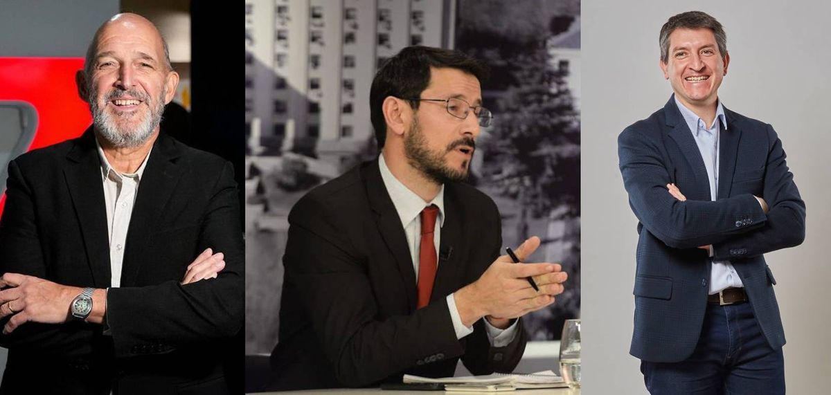 Sergio Dimaria, Pablo Gerardi y Sergio Sergio Dimaria, Pablo Gerardi y Sergio