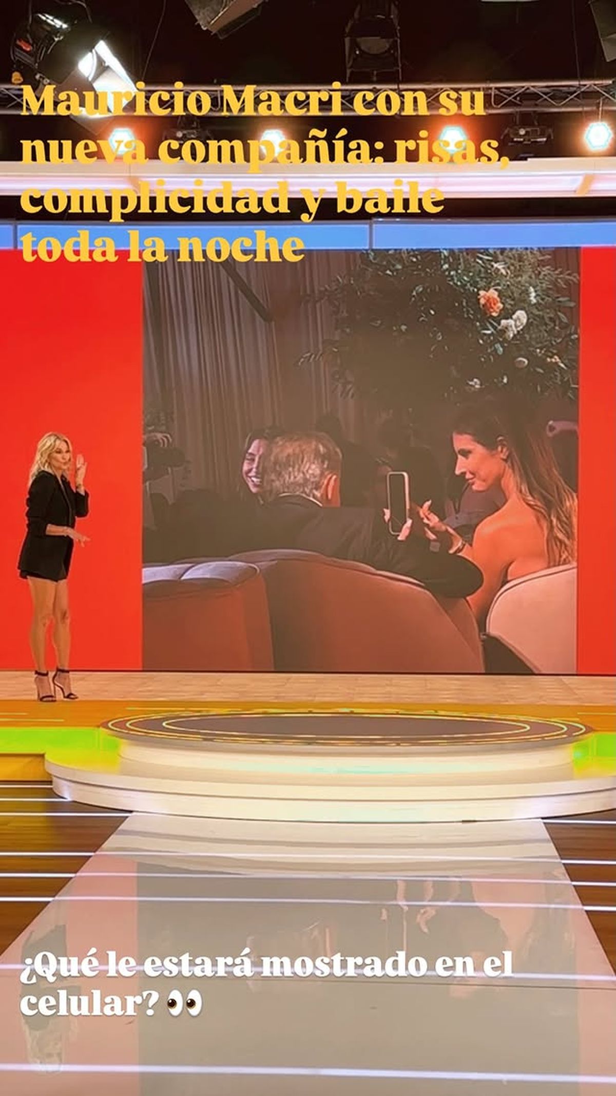 La foto de la morocha que acompañó a Mauricio Macri en la boda de su sobrino. La foto de la morocha que acompañó a Mauricio Macri en la boda de su sobrino.