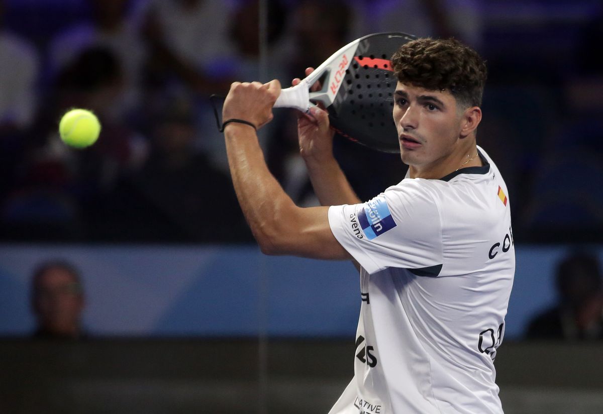 Arturo Coello mostró toda su potencia para avanzar a octavos de final Arturo Coello mostró toda su potencia para avanzar a octavos de final