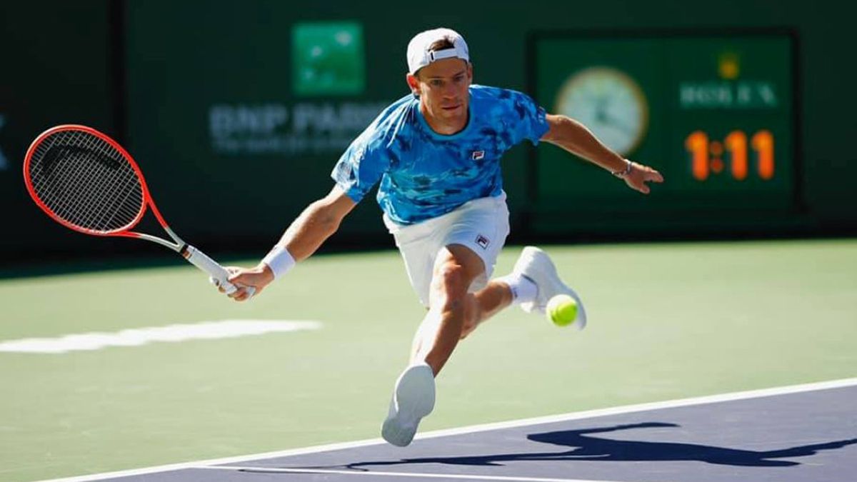 Diego Schwartzman logró su mejor triunfo en Indian Wells