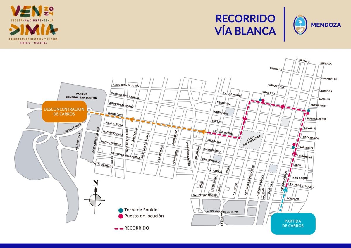 El recorrido de la Vía Blanca de las Reinas será más corto que el del Carrusel de mañana. El recorrido de la Vía Blanca de las Reinas será más corto que el del Carrusel de mañana.