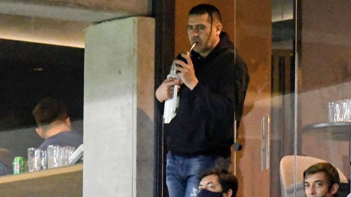 Riquelme dejó el invicto ante River como dirigente de Boca 