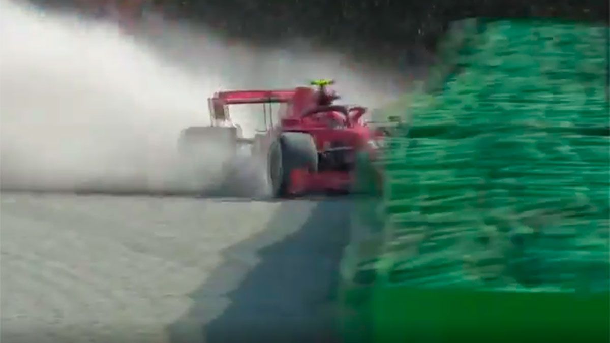 Fórmula 1: Impactante choque de Charles Leclerc en Monza