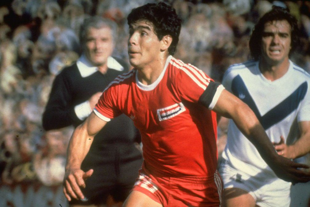 Diego Maradona fue 5 veces goleador del campeonato con Argentinos Juniors.