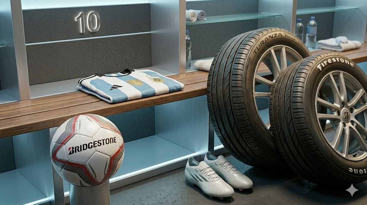 Al comprar 4 cubiertas de las marcas Bridgestone o Firestone, los clientes reciben de regalo la camiseta de la Selección o una pelota de fútbol. Al comprar 4 cubiertas de las marcas Bridgestone o Firestone, los clientes reciben de regalo la camiseta de la Selección o una pelota de fútbol.