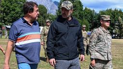 Luis Petri hizo una recorrida por El Bolsón.