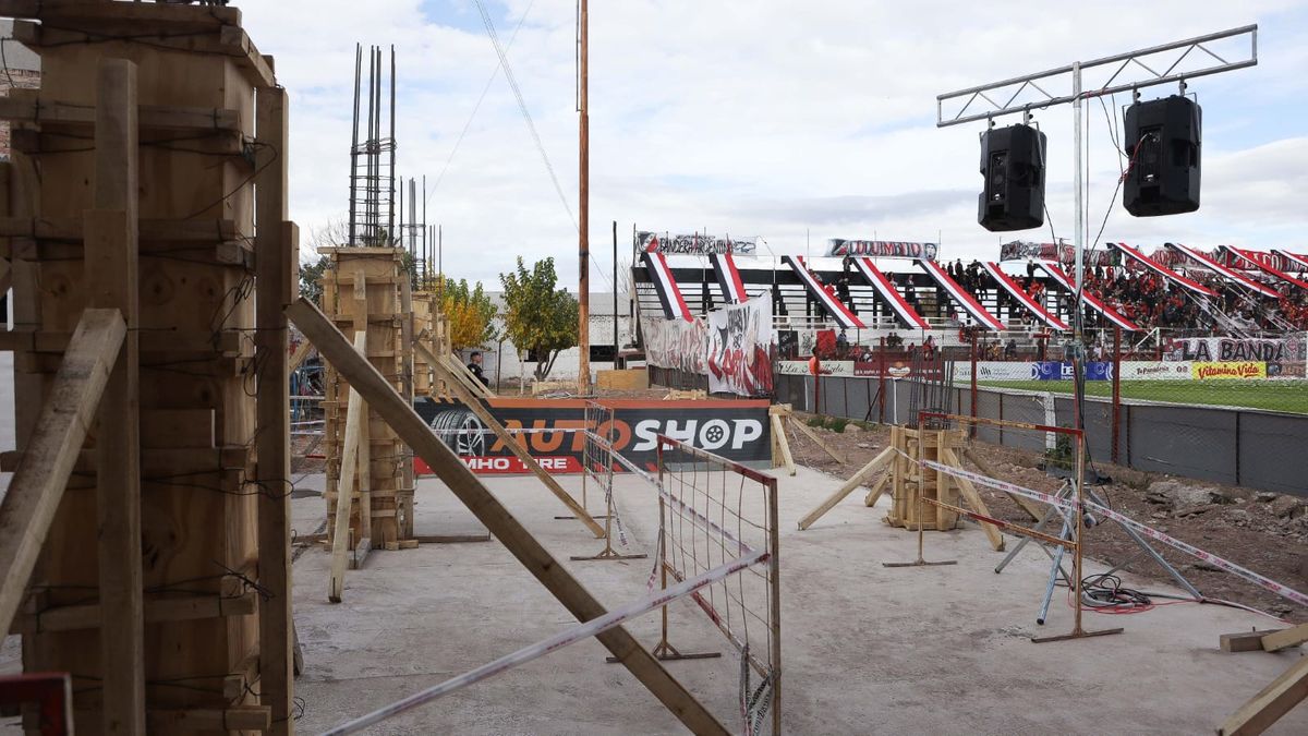 Maipú mejora su estadio.