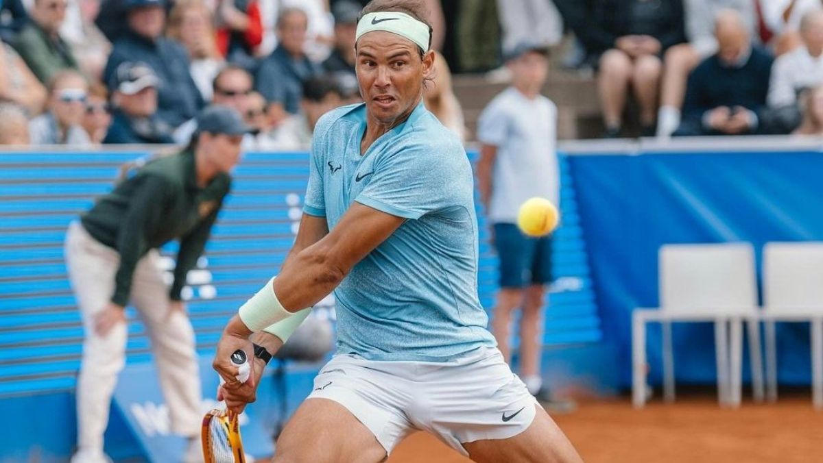 Rafael Nadal le ganó a Duje Ajdukovic y se metió en la final del ATP de Bastad.