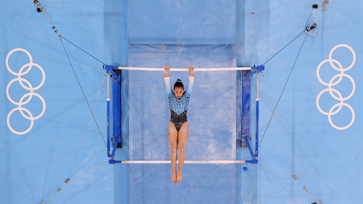 Abigail Magistrati tuvo un buen debut en gimnasia artística