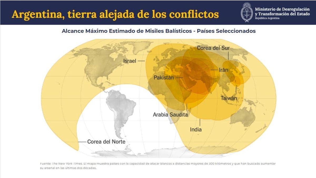 El mapa que Martín Varsavsky comparte en sus redes sociales.