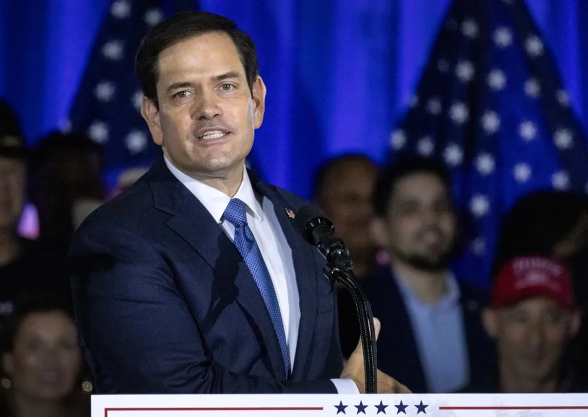 El secretario de Estado, Marco Rubio, es uno de los integrantes de la delegaci&oacute;n de Estados Unidos. Cr&eacute;dito: EFE/Crist&oacute;bal Herrera-Ulashkevich.