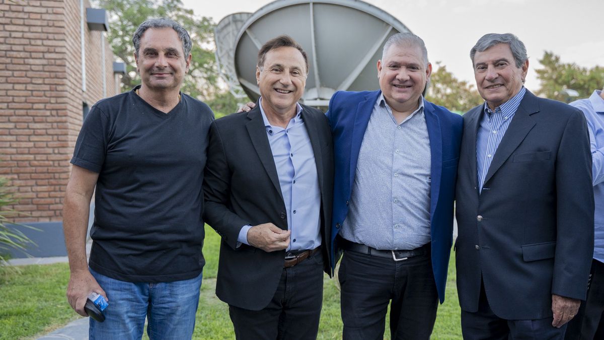 Daniel Fiochetta, Carlos Hernández, Marcelo Ortiz y Jorge Martínez.