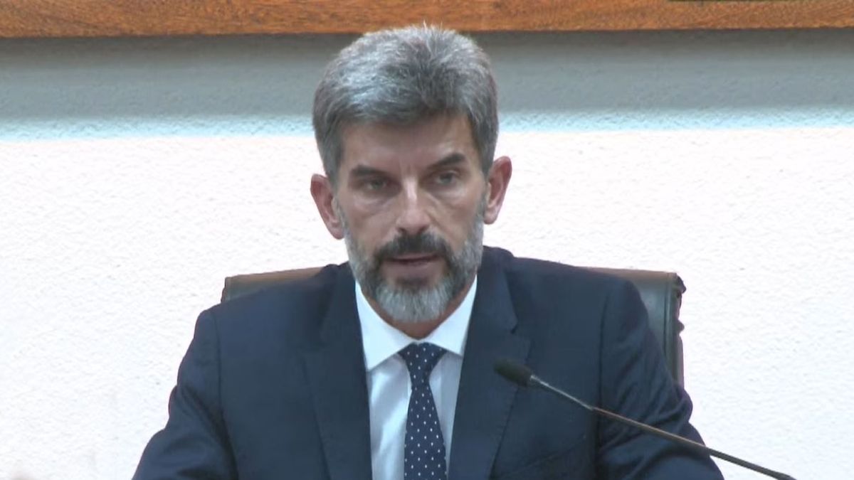 Ulpiano Suarez se emocionó en varios tramos de su discurso.