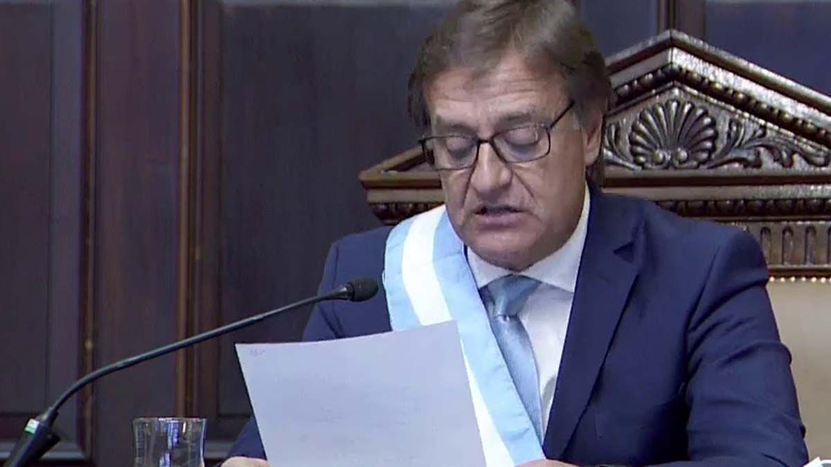 Asamblea Legislativa: Rodolfo Suarez tiene previsto anunciar un proyecto para mejorar la seguridad