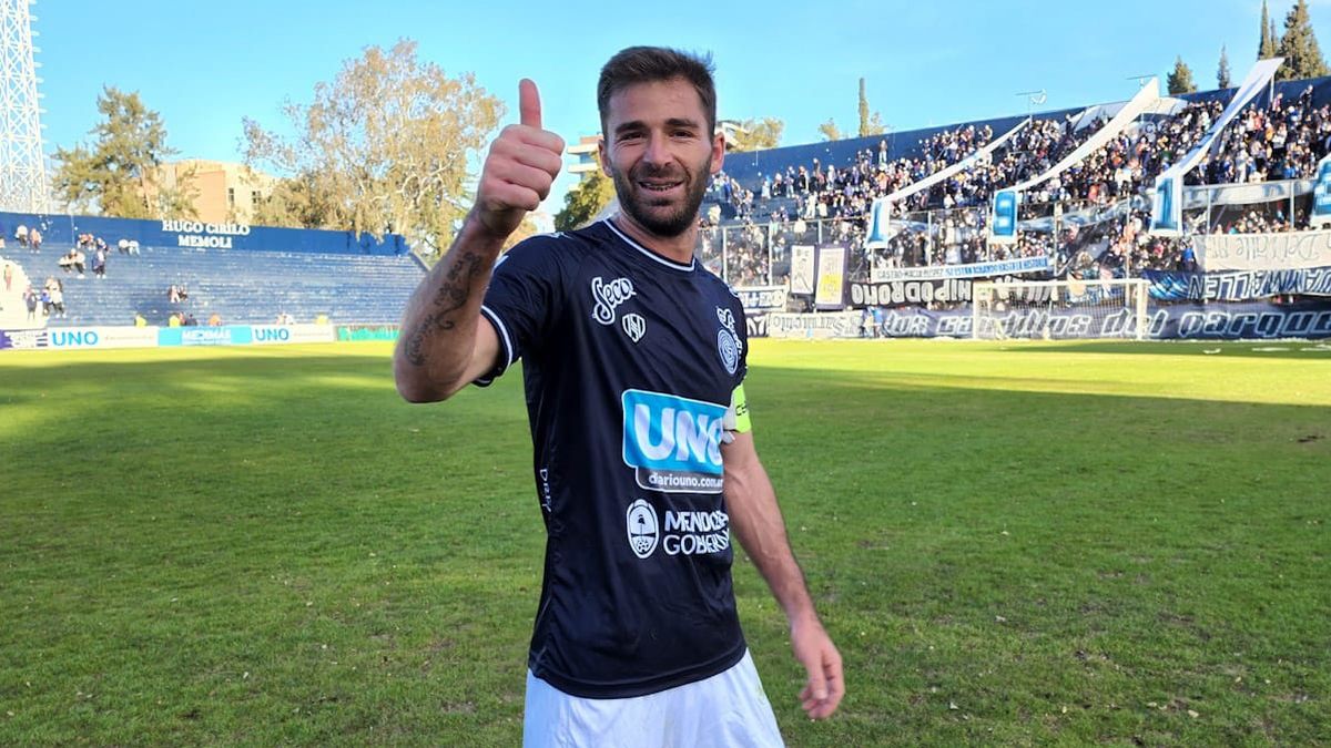 Diego Tonetto uno de los jugadores más representativos de Independiente Rivadavia.