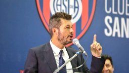 Tinelli asumió en San Lorenzo y se ilusiona con el nuevo estadio en Boedo