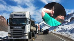 Robos piraña. Un camionero se defendió de una ataque en Los Andes, Chile.