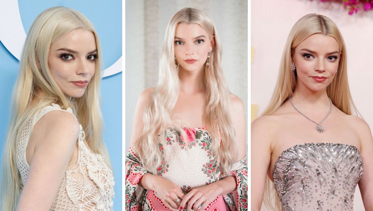 El tono rubio de Anya Taylor Joy se usará esta primavera-verano 2026. El tono rubio de Anya Taylor Joy se usará esta primavera-verano 2026. 