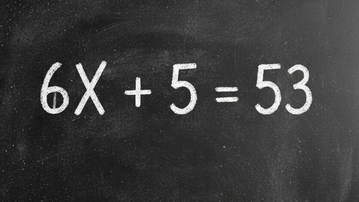 En este desaf&iacute;o matem&aacute;tico hay que hallar el valor de X.