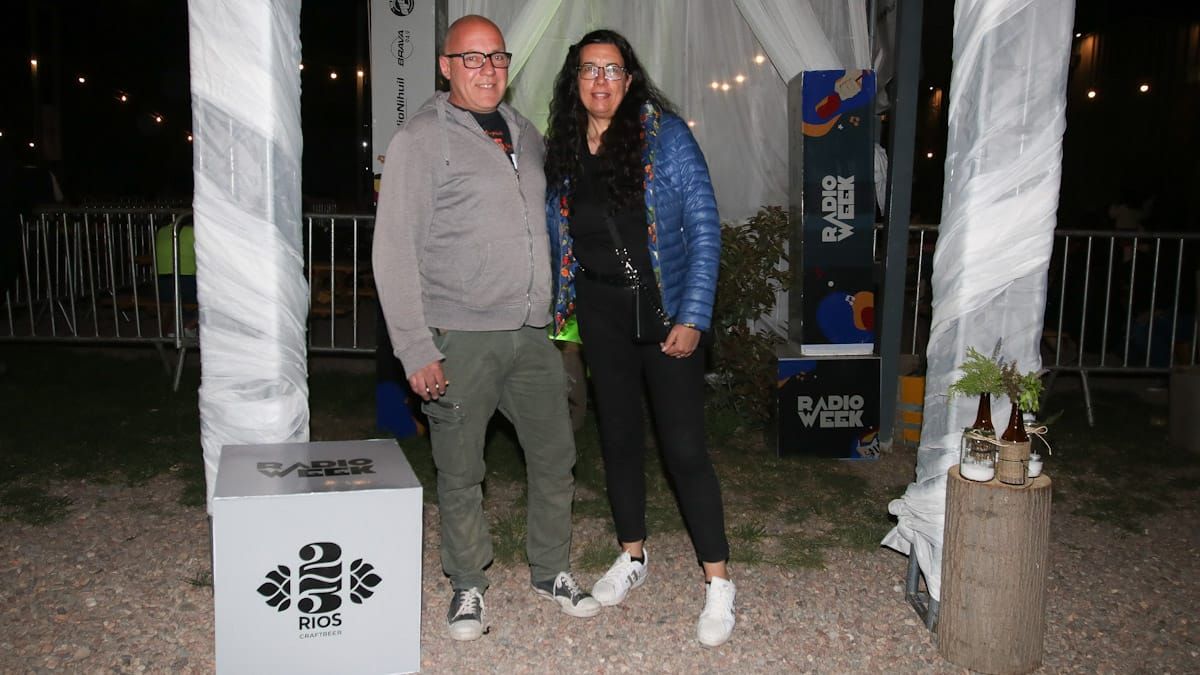 Erico Fattiboni y Andrea Parra.