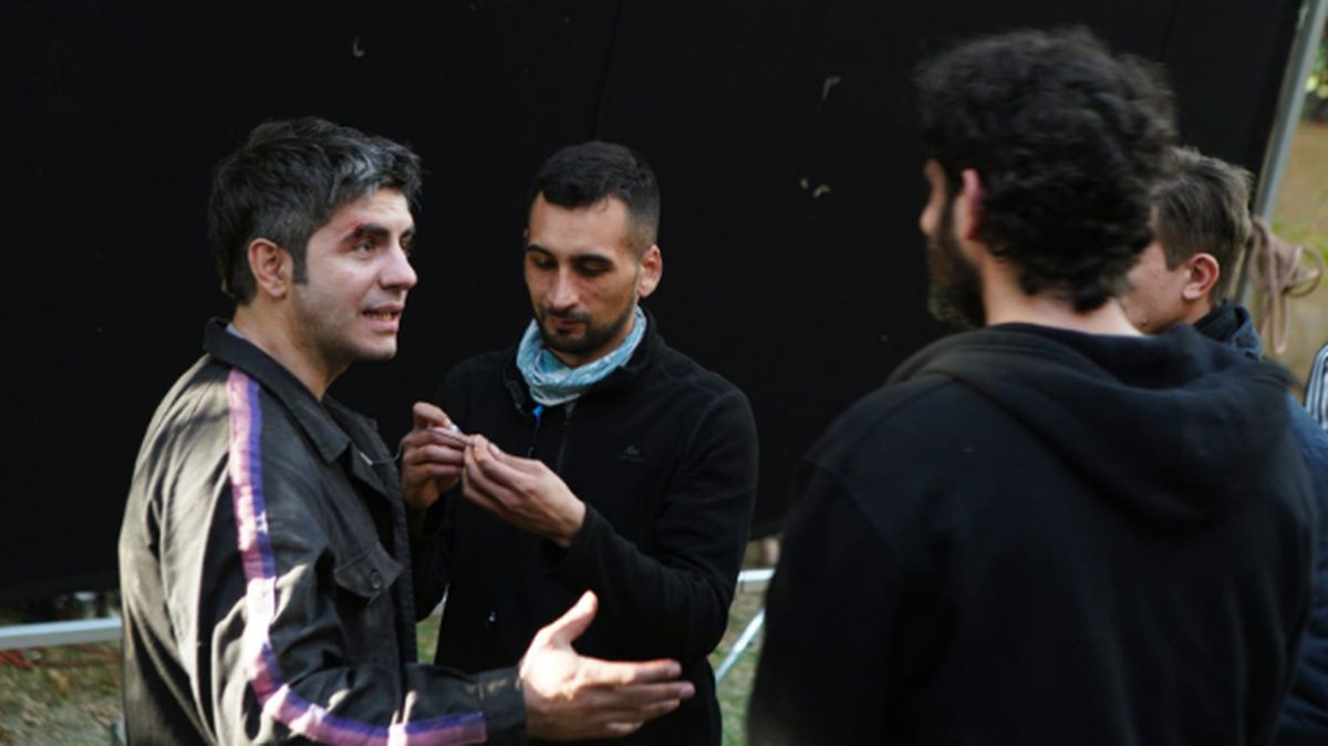 Los Renacidos se filma en Mendoza hasta la semana que viene.