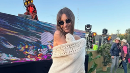 A sus 46 años, Pampita confirma que es la reina de las transparencias en clave off-white en el Abierto de Polo