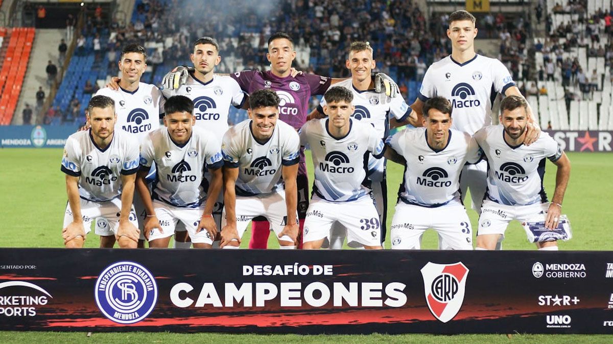 Independiente Rivadavia viene de golear en un amistoso a River. Independiente Rivadavia viene de golear en un amistoso a River.