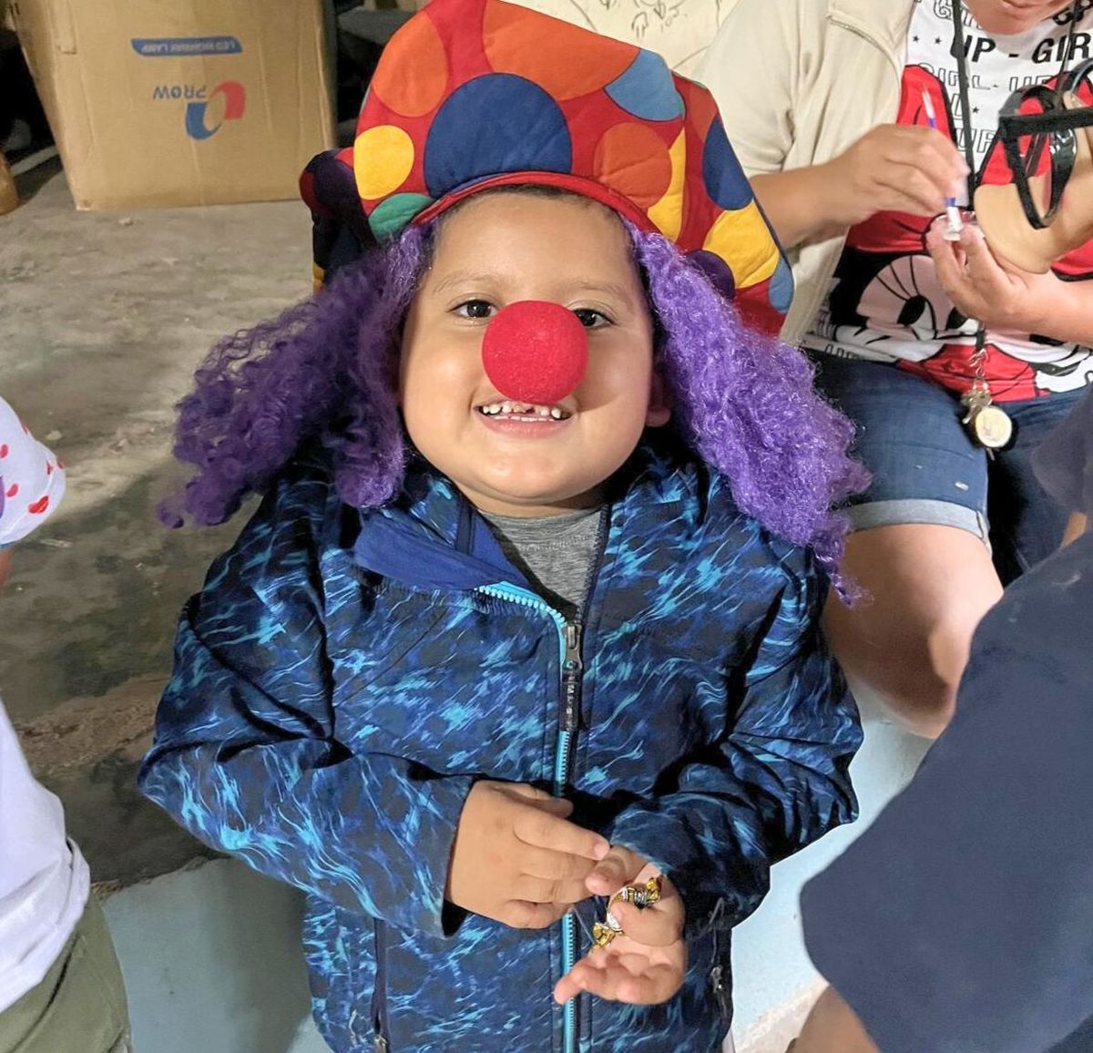 Para Fernando, la selva se transformó en risas y alegría. Desde Nueva Jersey suele realizar estas cruzadas que lo dejan 