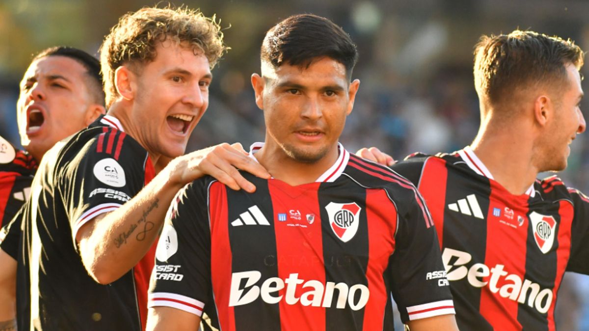 Maximiliano Salas fue el héroe de River en Copa Argentina.