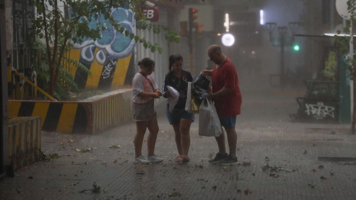 La tormenta del sábado causó casi 150 intervenciones de emergencia en seis departamentos
