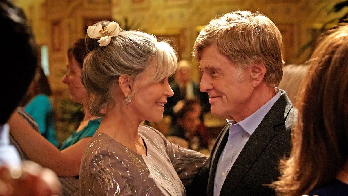 Robert Redford interpreta a Louis Waters y Jane Fonda a Addie Moore en la película de Netflix.