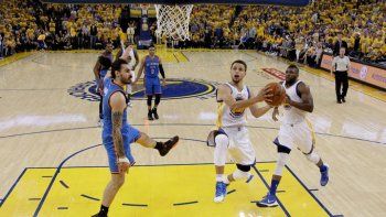 Golden State venció a Oklahoma y está en la final de la NBA
